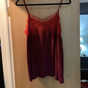 Lace Trimmed Cami